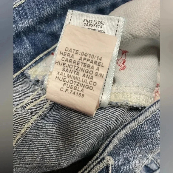 True Religion Skinny Heritage Jeans  Size 25 - Picture 9 of 14